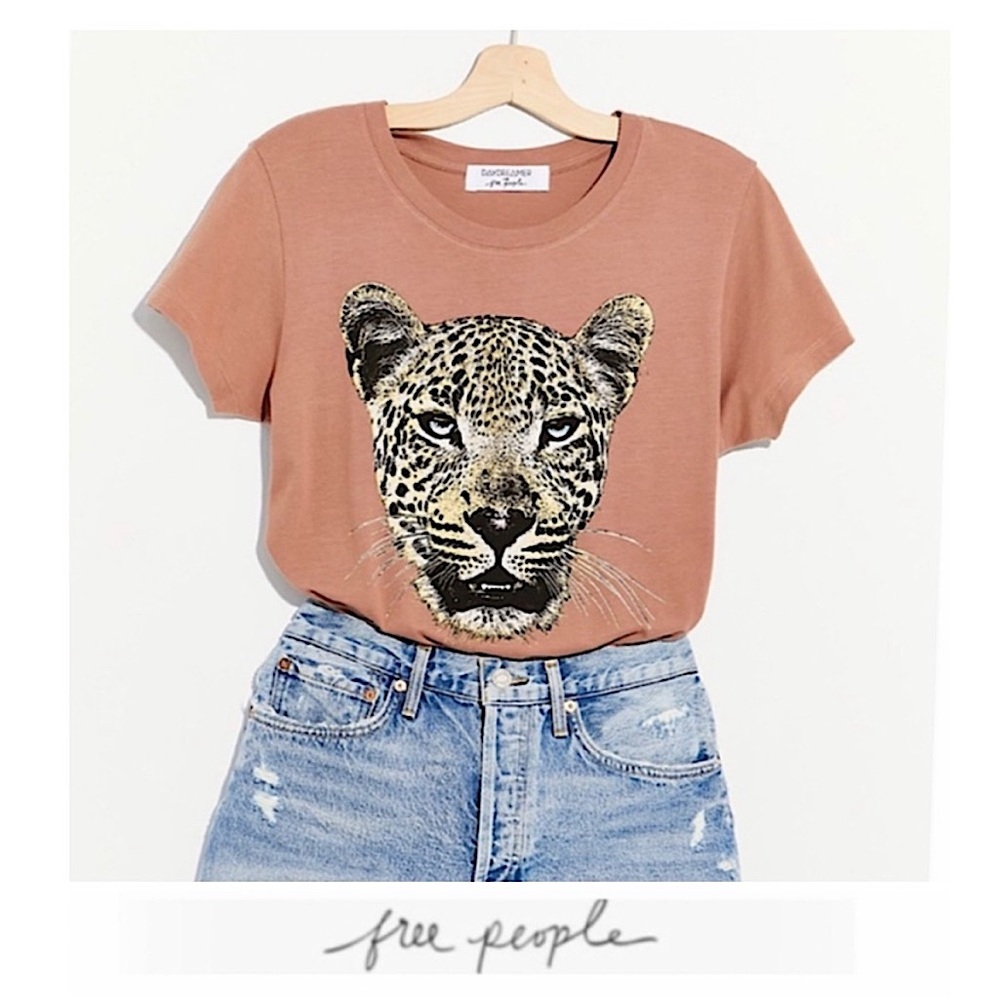 🤎NEW DAYDREAMER X FREE PEOPLE LEOPARD BODYSUIT XS